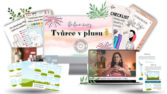 Online kurz 🤠 "Tvorba v plusu" 🤑