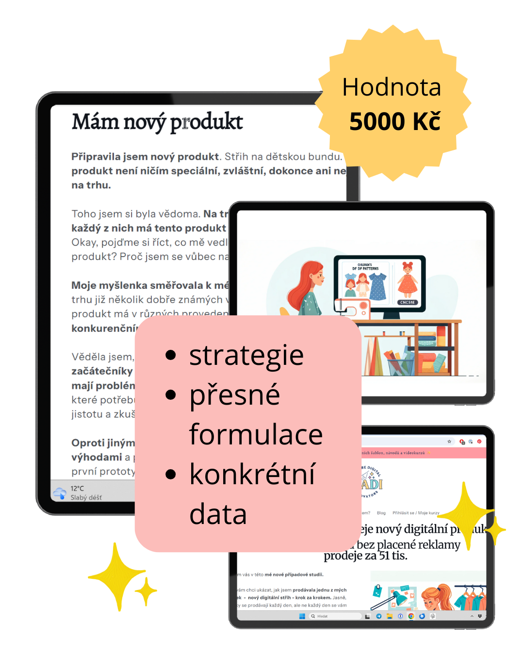 Online kurz 🤠 "Tvorba v plusu" 🤑